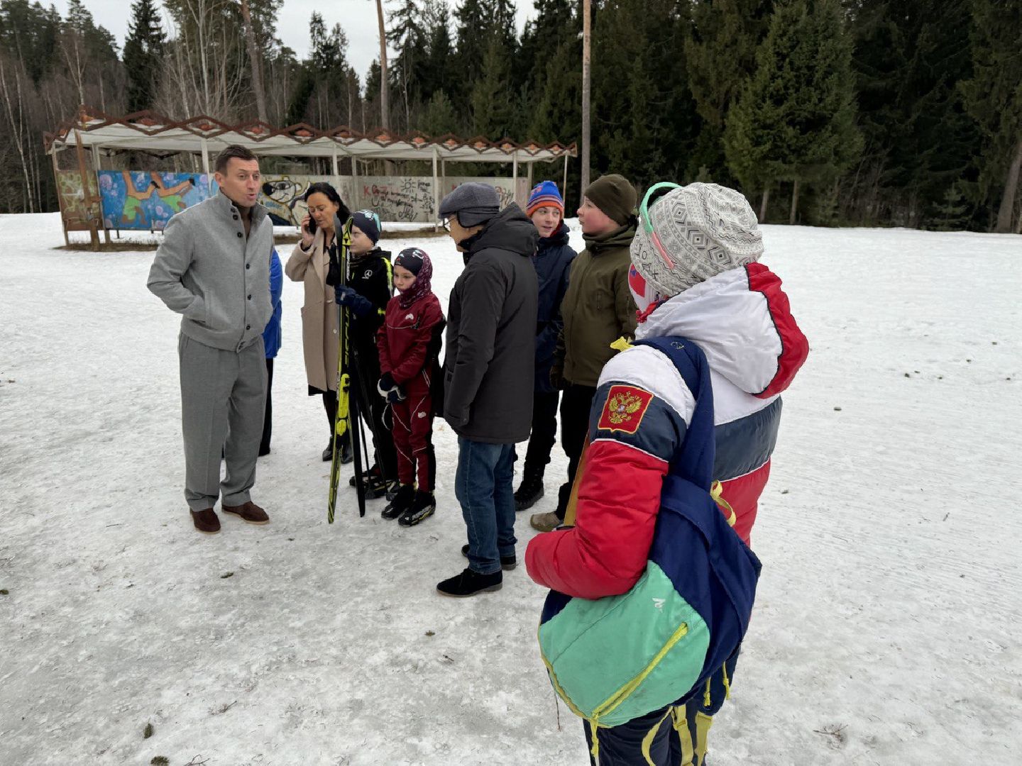 красноармейск, городской округ пушкинский, лыжня, старт легкова, соревнования, александр легков,