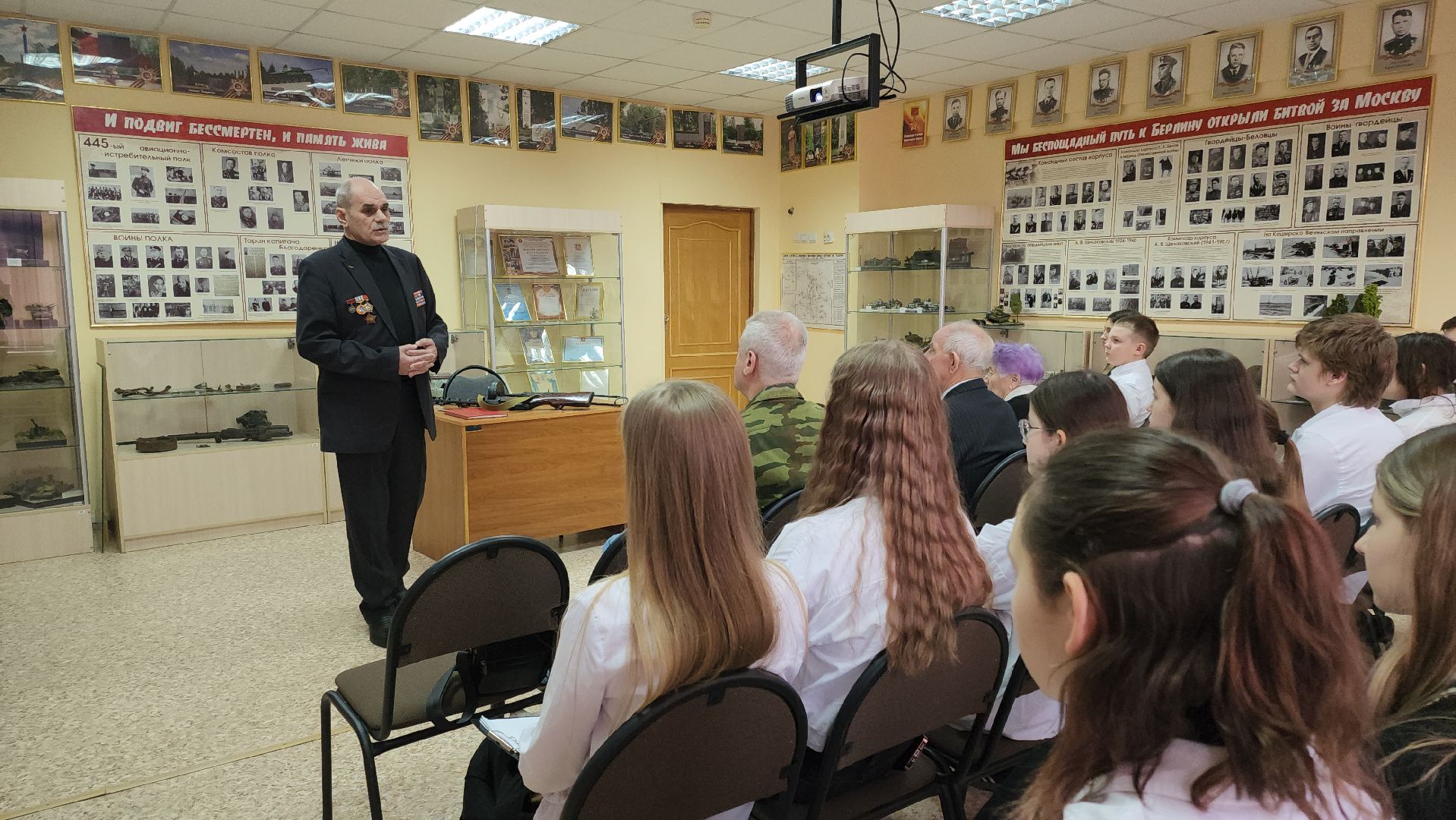 кашира, урок мужества, вов, блокада ленинграда, история, ветераны, вертикалки,