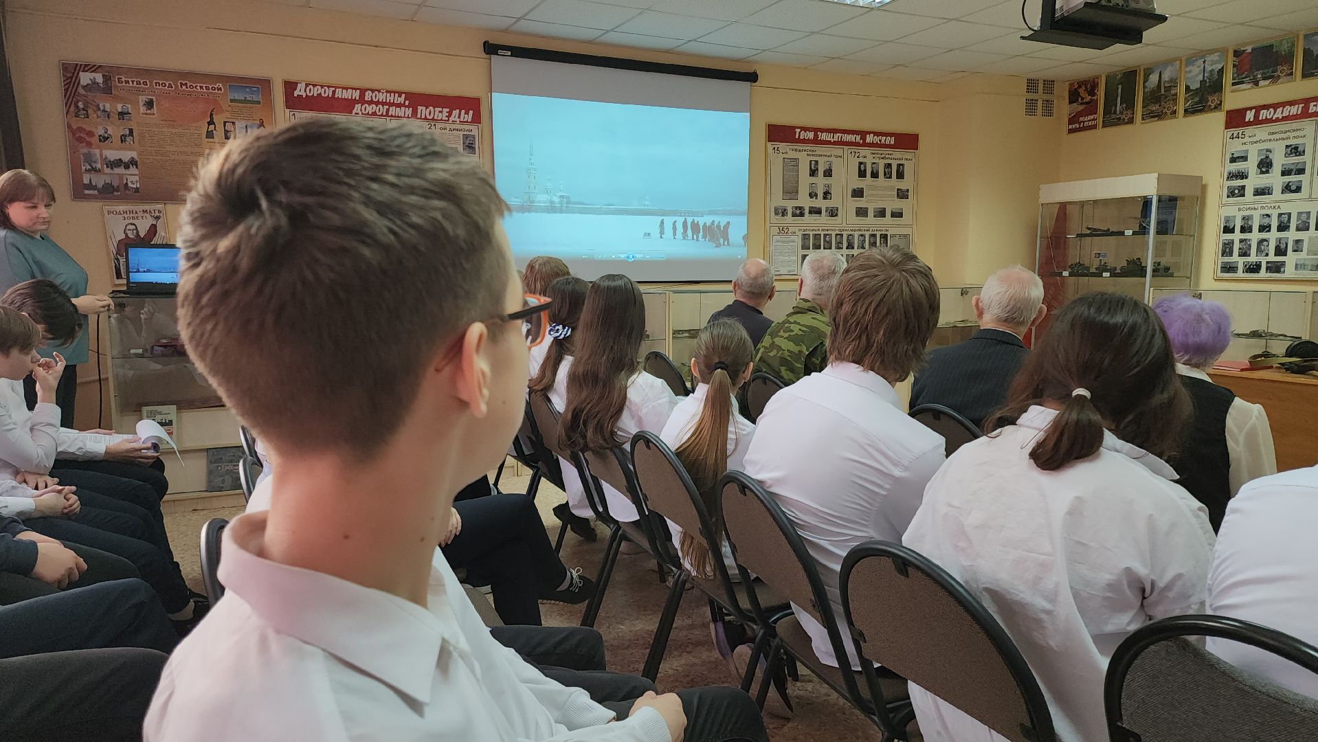 кашира, урок мужества, вов, блокада ленинграда, история, ветераны, вертикалки,