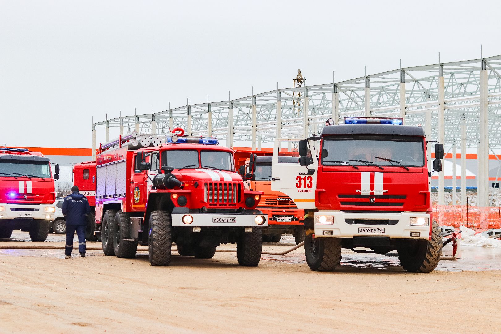 Клин, общество, ЧП, пожар склада, вертикалки,