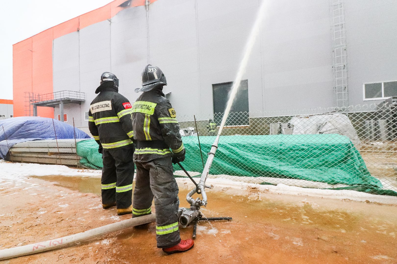 Клин, общество, ЧП, пожар склада, вертикалки,