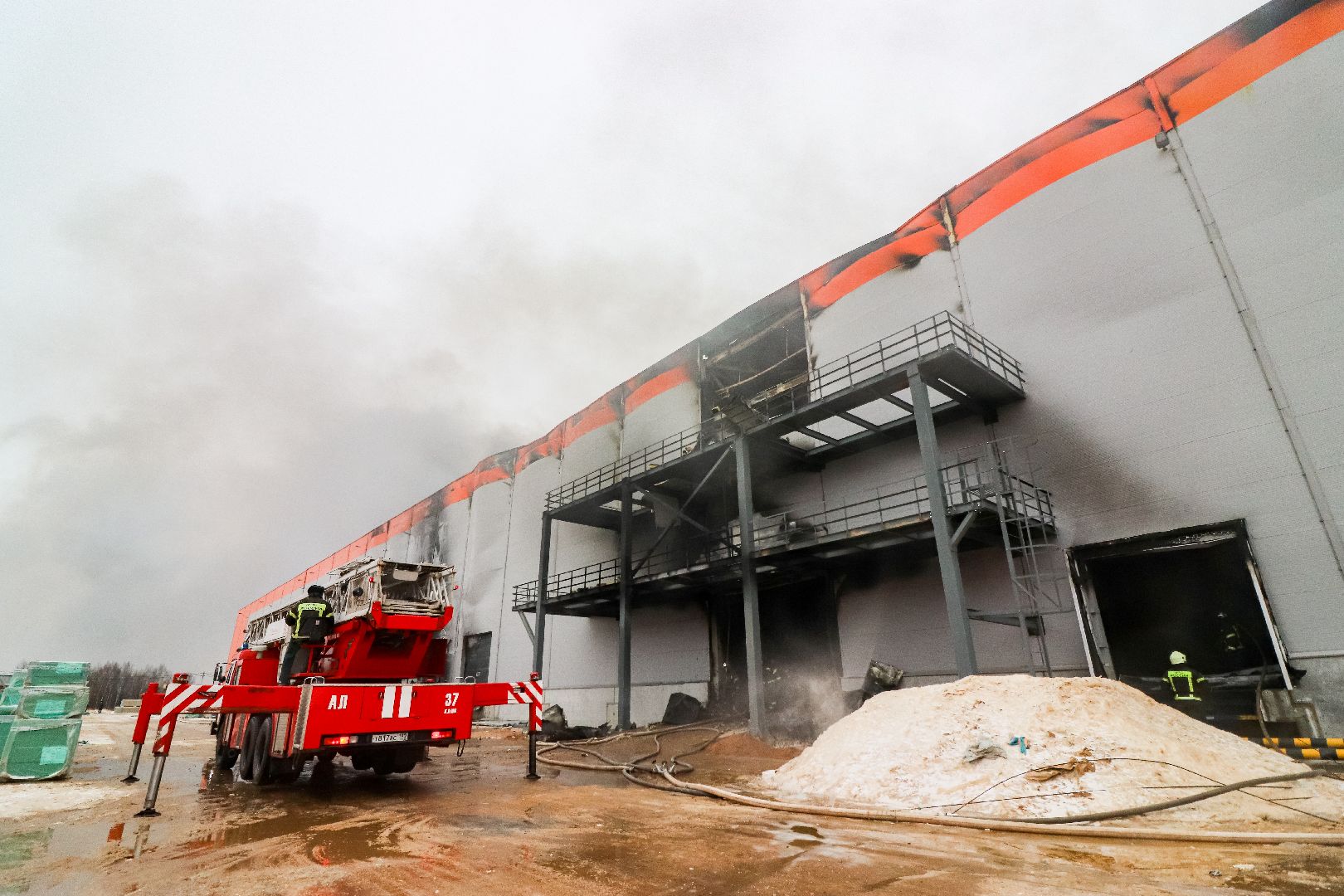 Клин, общество, ЧП, пожар склада, вертикалки,