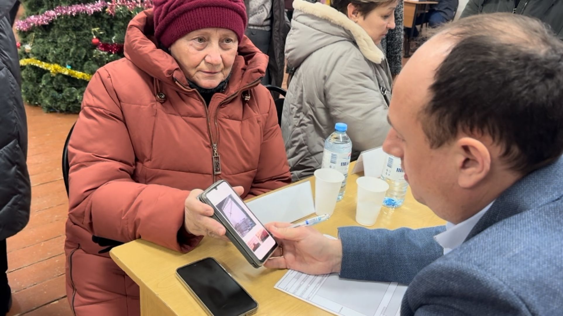 шаховская, выездная администрация, встреча с жителями,