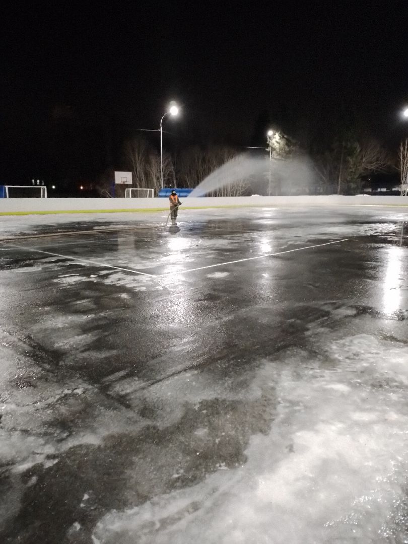 каток спорт хоккей зима лед городской округ Восход,