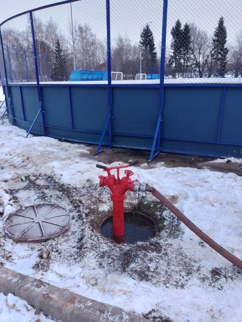 каток спорт хоккей зима лед городской округ Восход,