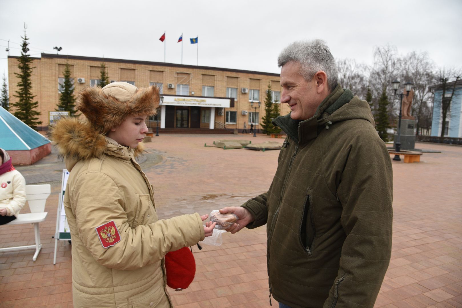 лотошино, блокада ленинграда, блокадный хлеб, акция, юнармия, движение первых,