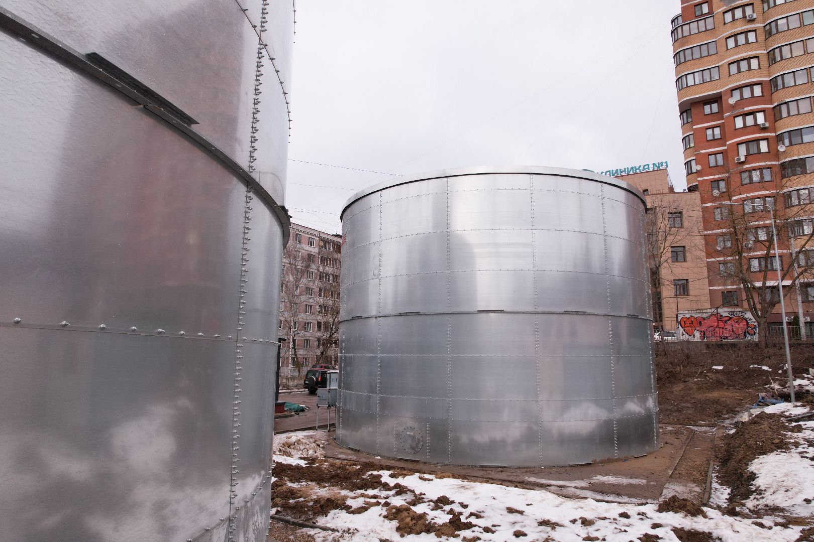 видео с коптера, экология, взу дмитров,