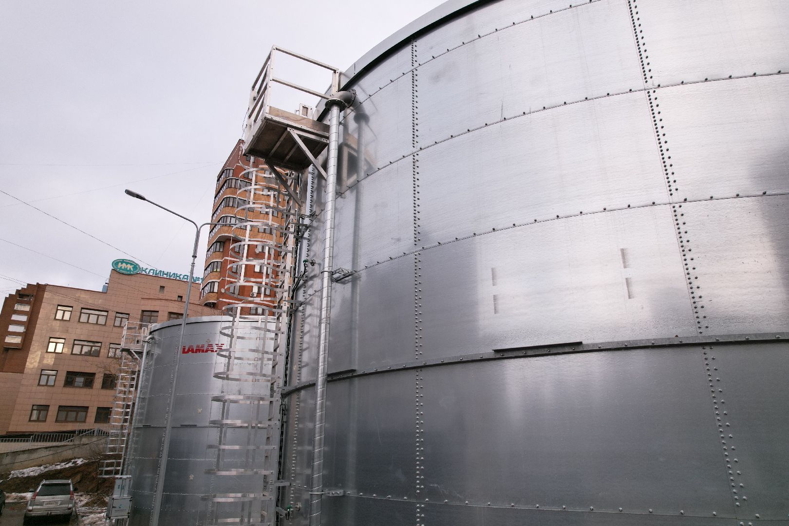 видео с коптера, экология, взу дмитров,