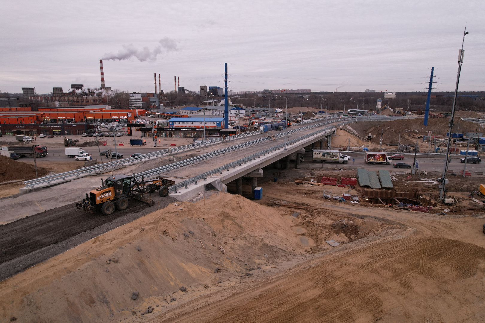 видео с коптера, дороги, ленинский го, путепровод, каширское шоссе,