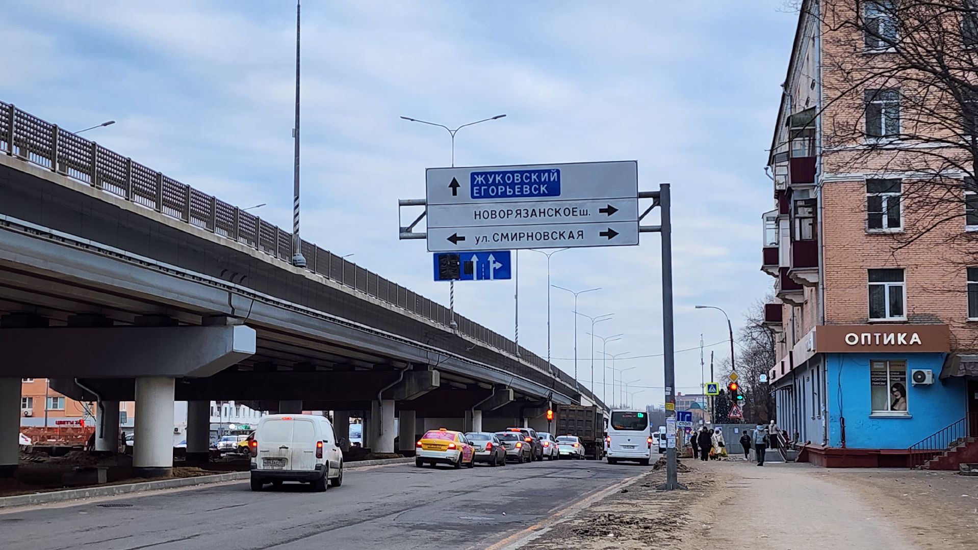 Люберцы, реконструкция Октябрьского проспекта, пешеходные переходы, строительство,