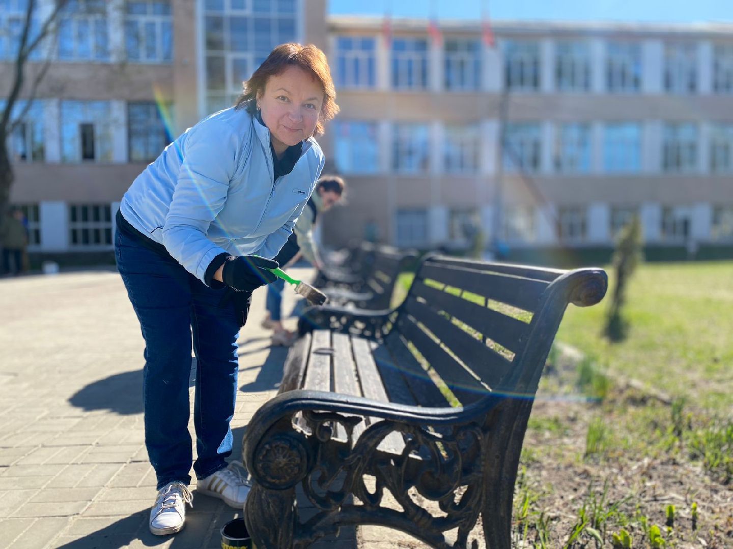 субботник, Орехово-Зуево, Ликино-Дулево, Ликино-Дулевский лицей, педагоги