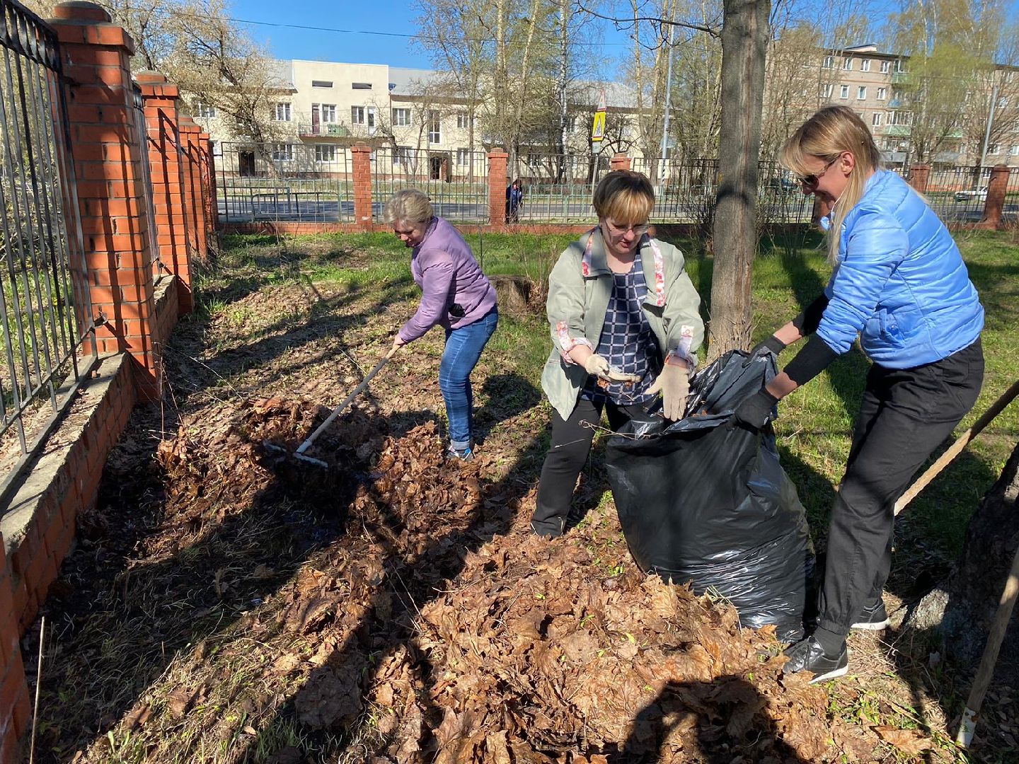 субботник, Орехово-Зуево, Ликино-Дулево, Ликино-Дулевский лицей, педагоги