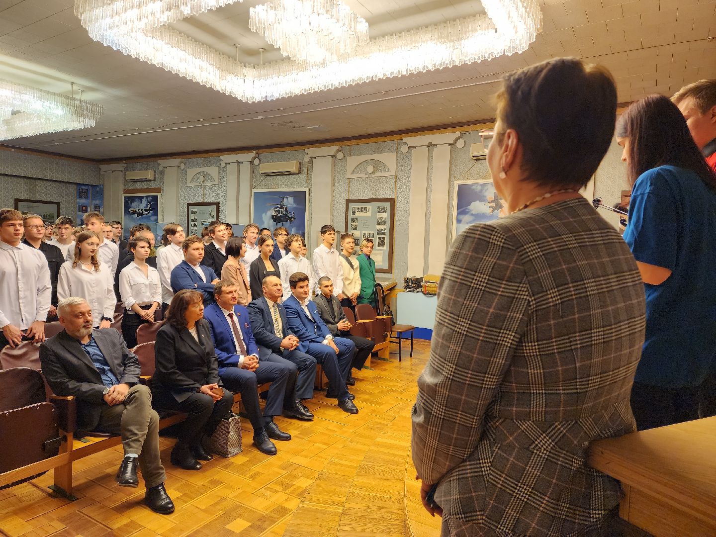 раменское, образование, филиал авиационного техникума, посвящение в студенты,