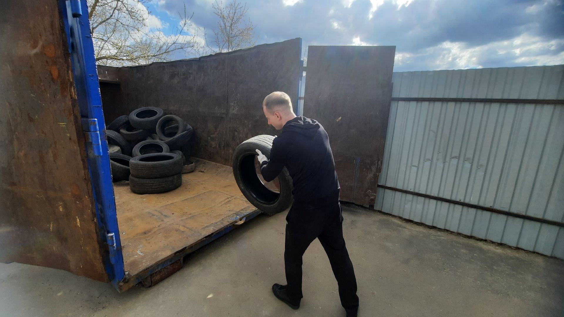 Мегабак, субботник, Наро-Фоминск