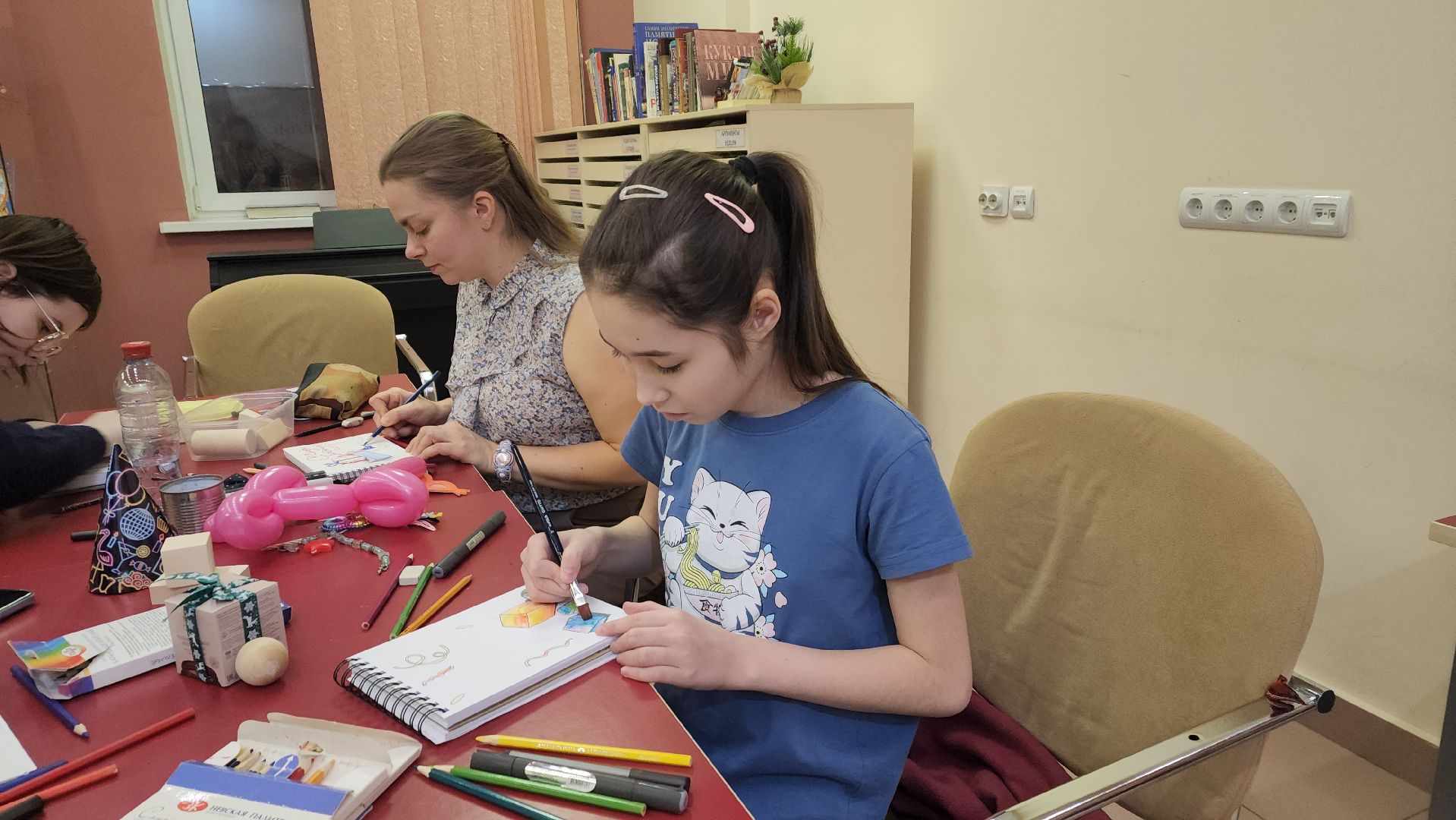 вертикалки, пушкино, центральная библиотека, мастер-класс, скетчинг, рисование, художник,