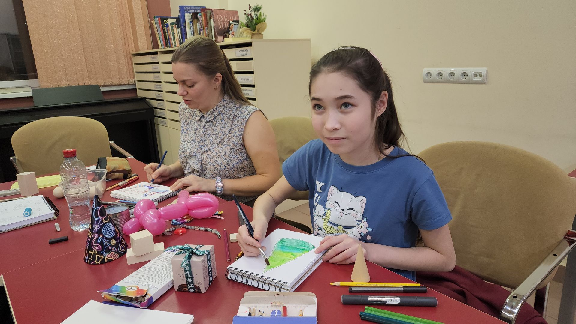 вертикалки, пушкино, центральная библиотека, мастер-класс, скетчинг, рисование, художник,