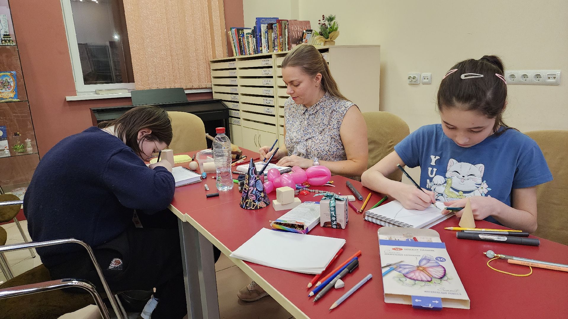 вертикалки, пушкино, центральная библиотека, мастер-класс, скетчинг, рисование, художник,