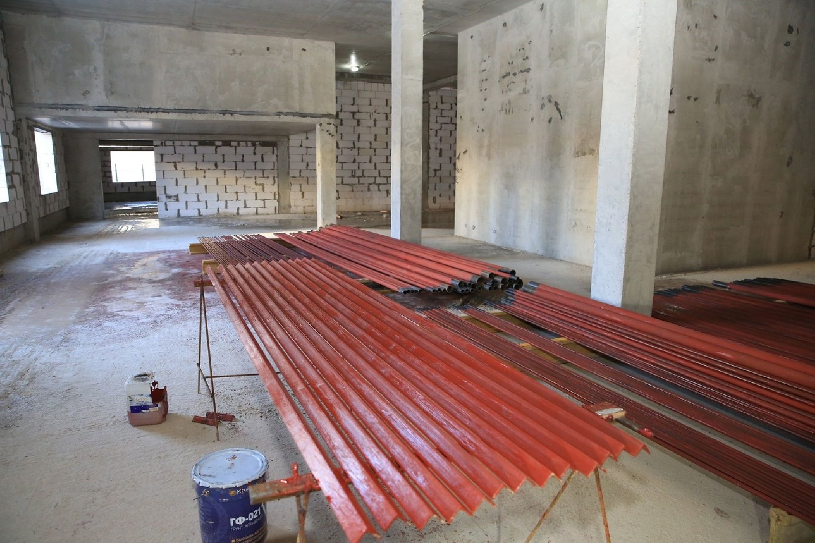 долгопрудный, гимназия 13, школы, пристройка, кровельные работы, фасадные работы, вертикалки,