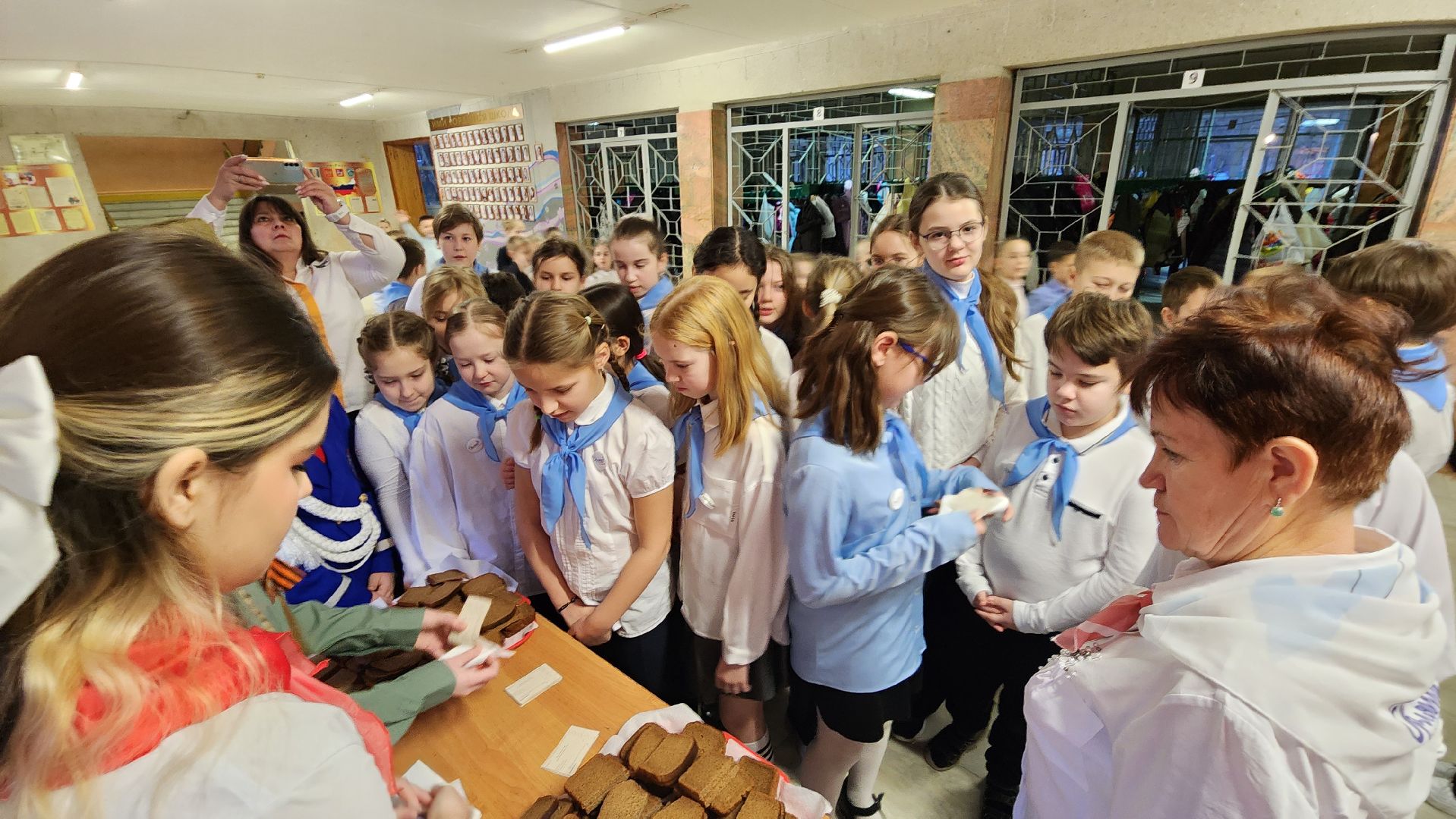 протвино, блокадный хлеб, всероссийская акция, гимназий протвино,