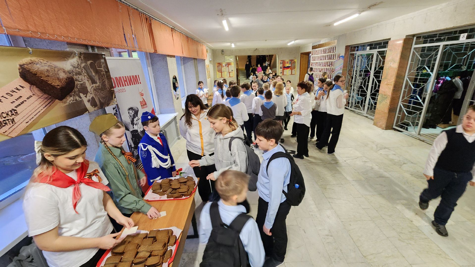 протвино, блокадный хлеб, всероссийская акция, гимназий протвино,