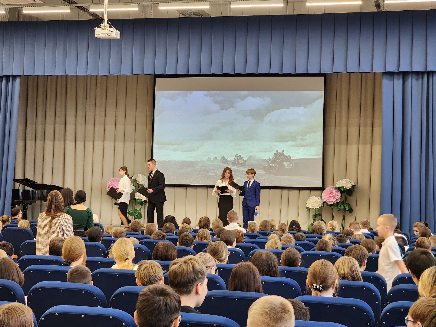 вертикалки, дети, шатурский лицей, 80 - летие победы, вов, патриотизм,