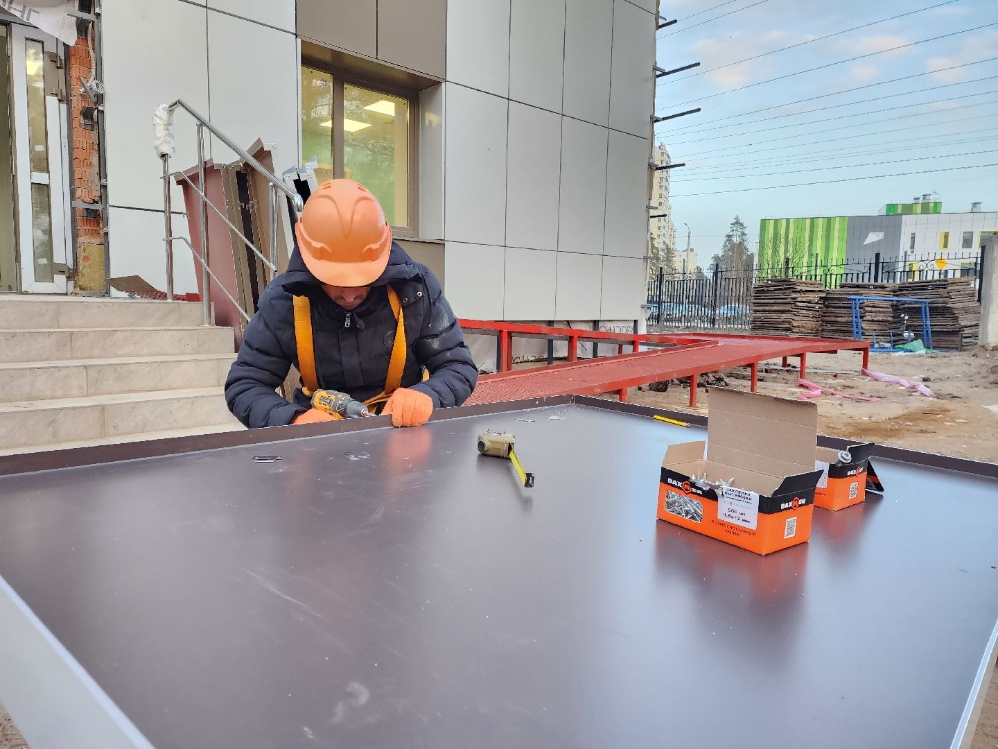 раменское, строительство, капитальный ремонт поликлиники на высоковольтной, вертикалки,