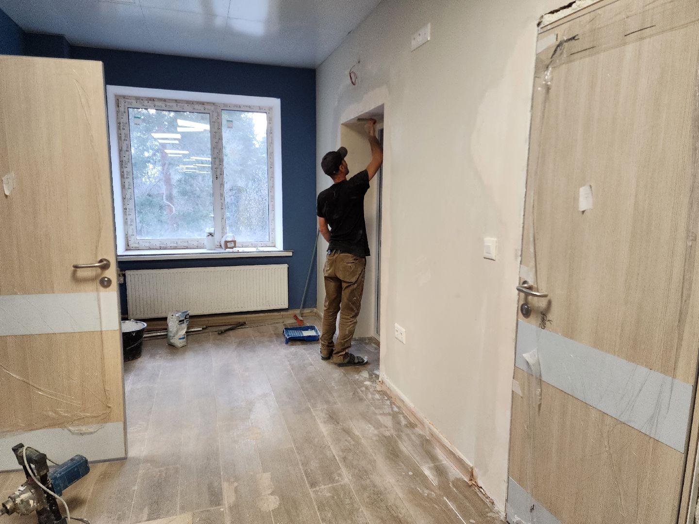 раменское, строительство, капитальный ремонт поликлиники на высоковольтной, вертикалки,