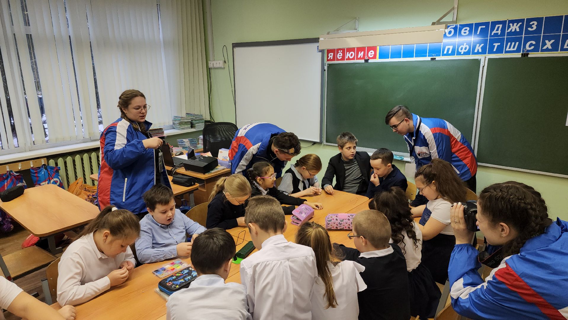 Руза, снежный десант, рсо, рузский муниципальный округ, образование, волонтерская помощь,