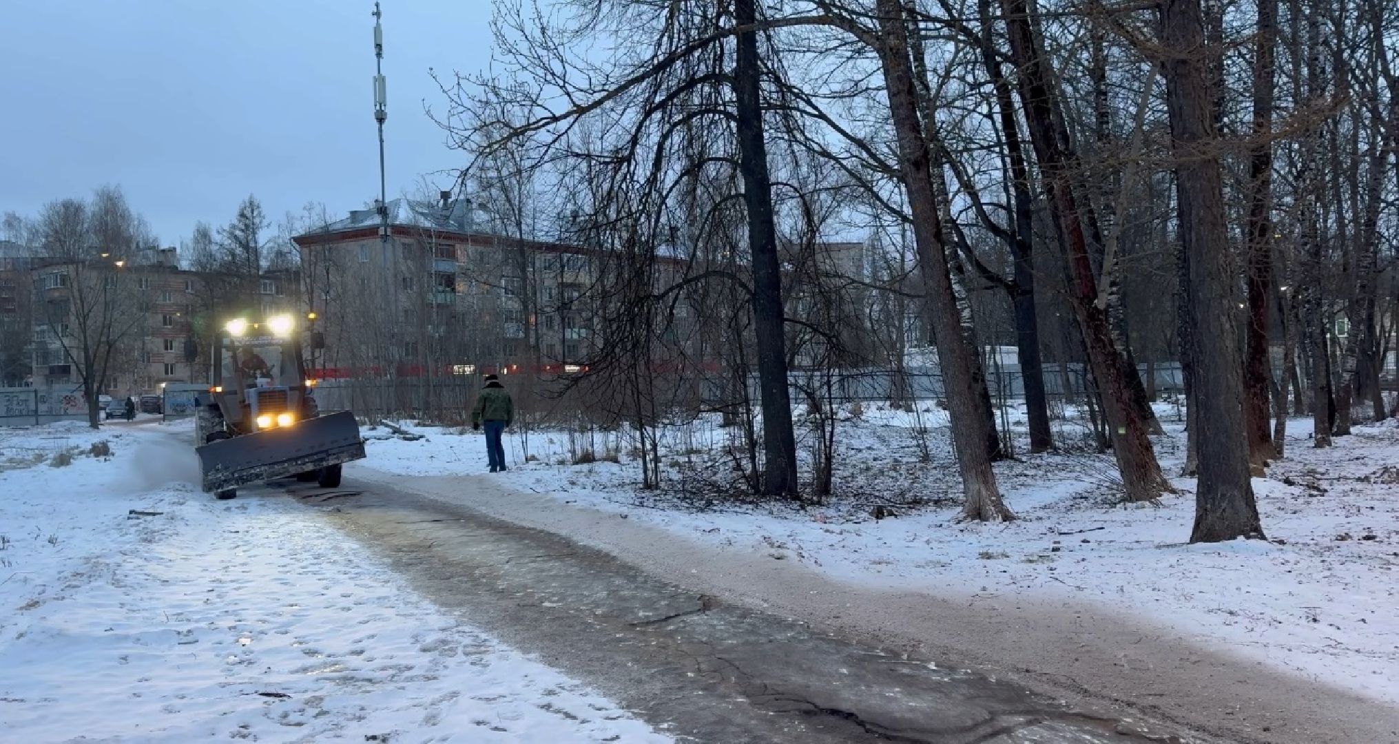 Солнечногорск, Уборка дворов, Коммунальные службы, Жители, Вертикалки,