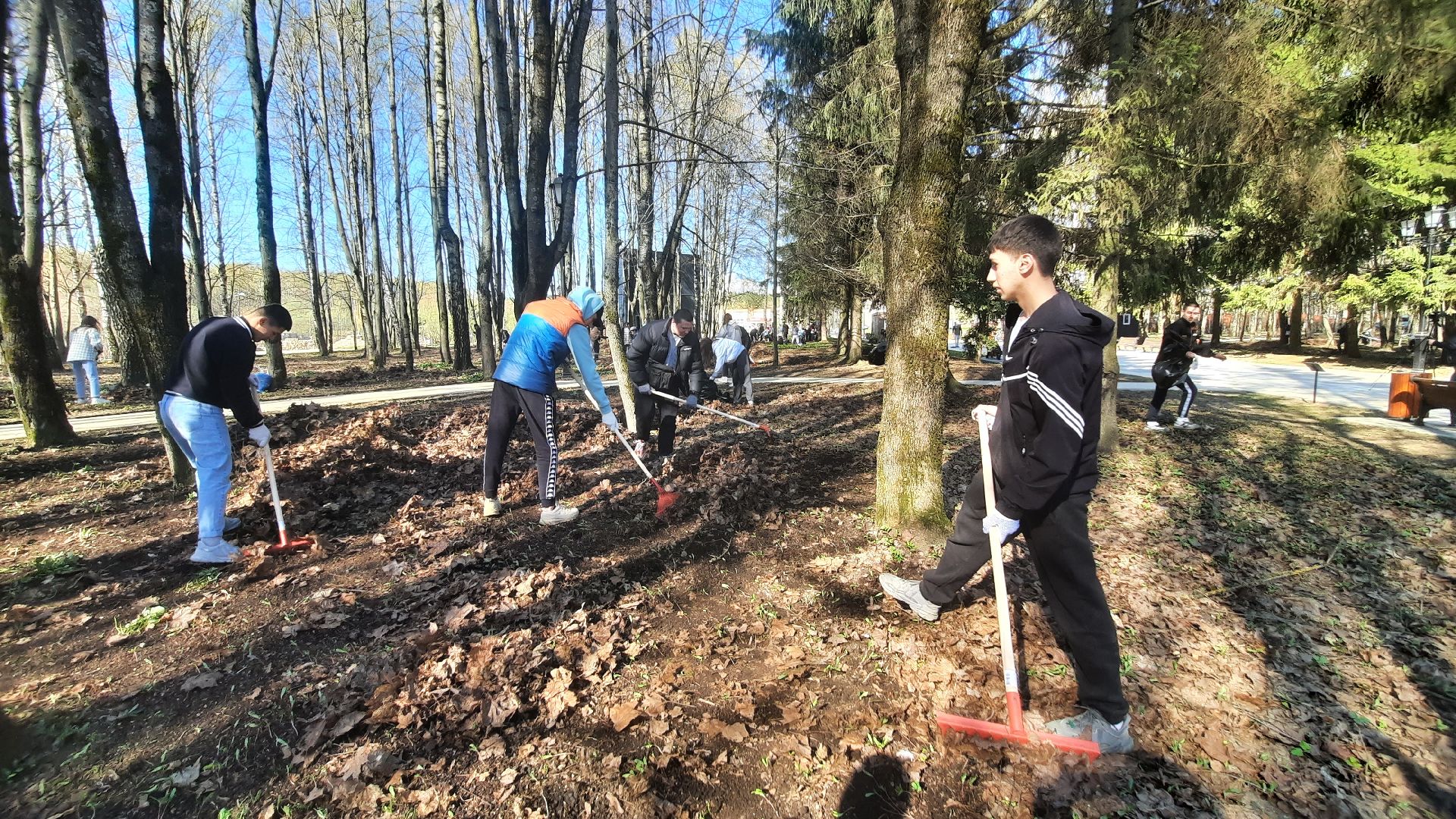 Субботник, генеральная уборка, Наро-Фоминск