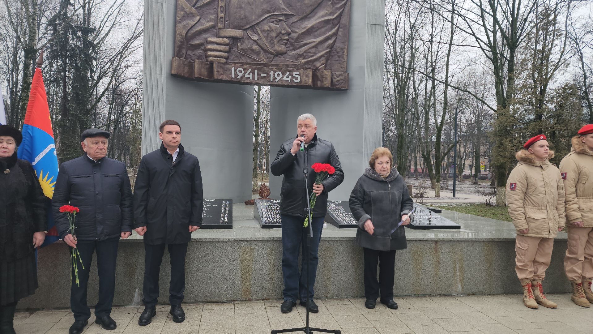 митинг, блокада ленинграда, годовщина, балашиха, блокадники,