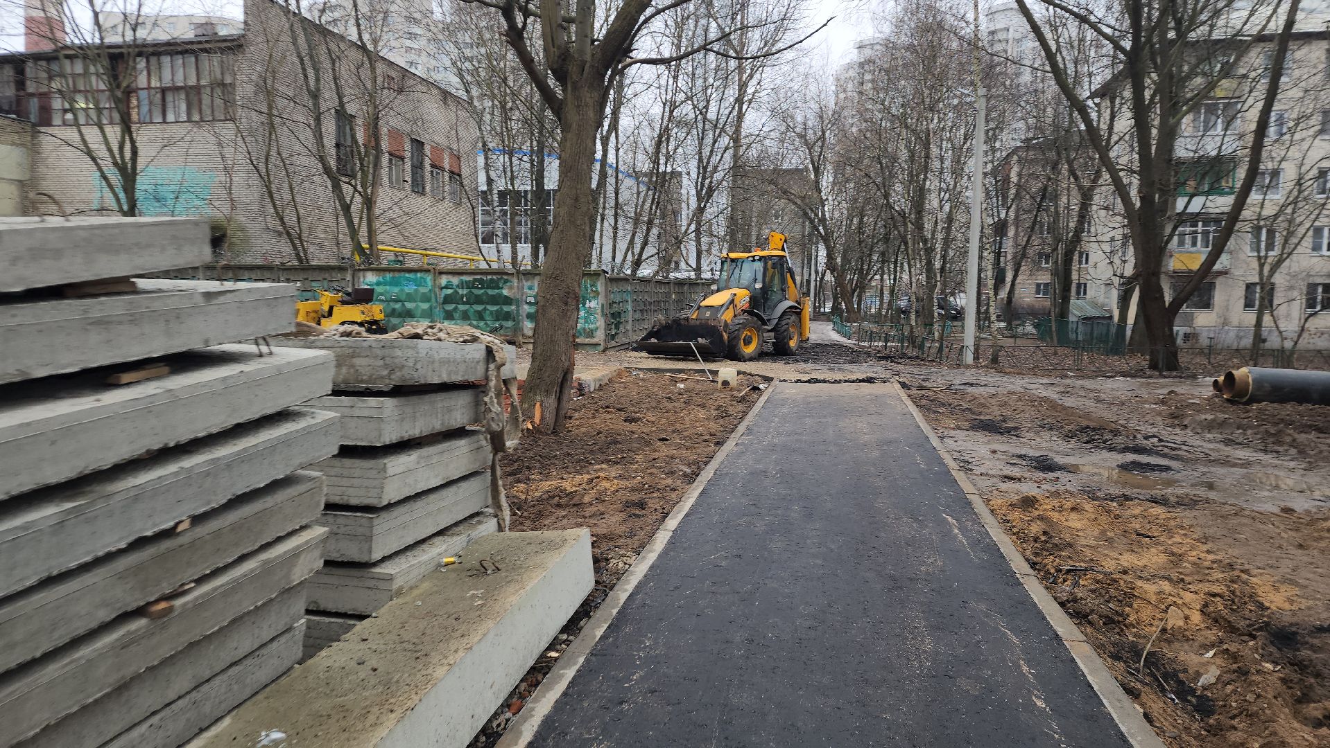 пушкино, тепловые сети, реконструкция теплосетей, укладка асфальта, комплексное благоустройство, вертикалки,