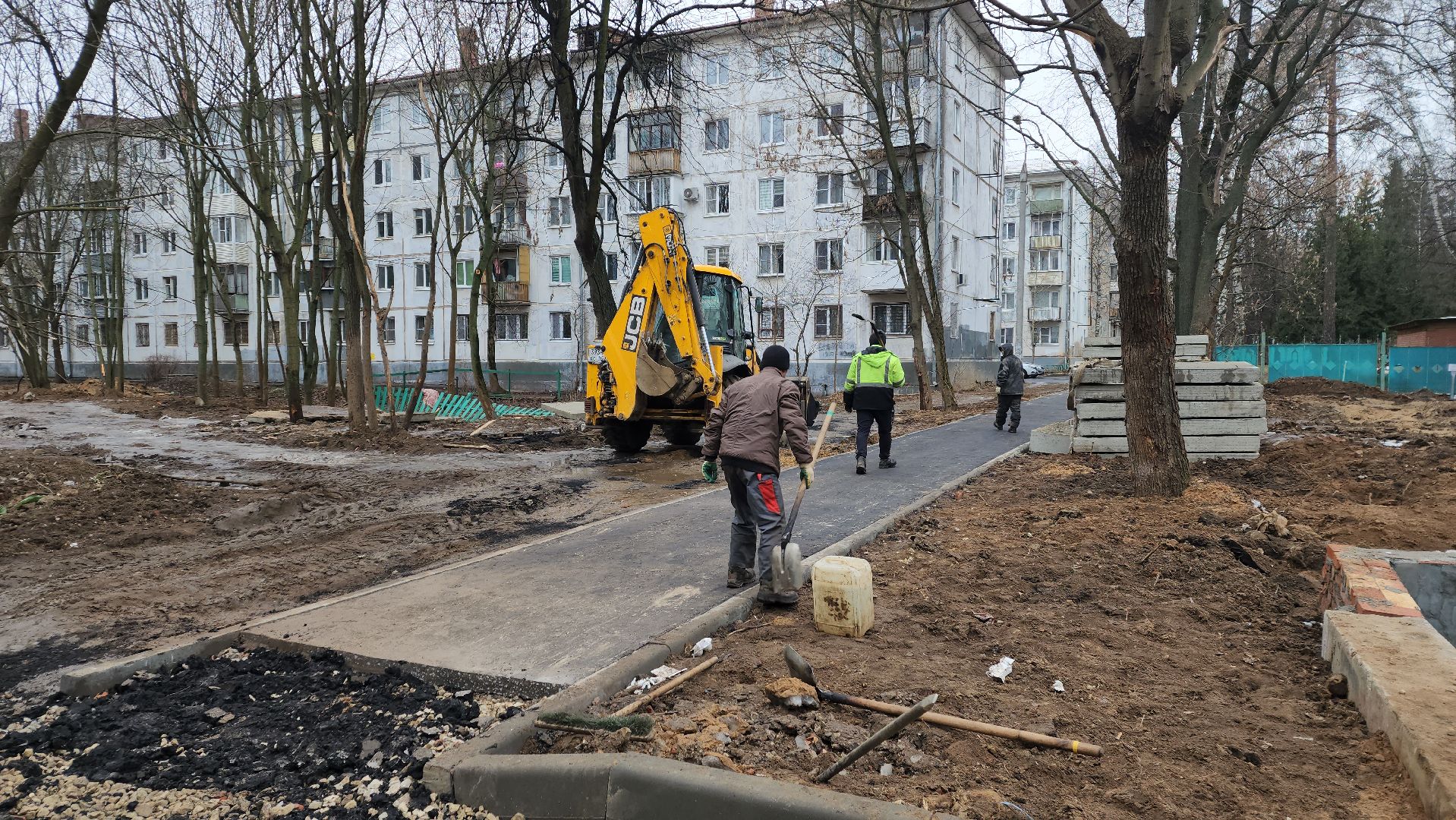 пушкино, тепловые сети, реконструкция теплосетей, укладка асфальта, комплексное благоустройство, вертикалки,