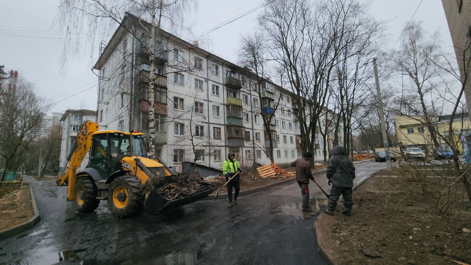 пушкино, тепловые сети, реконструкция теплосетей, укладка асфальта, комплексное благоустройство, вертикалки,