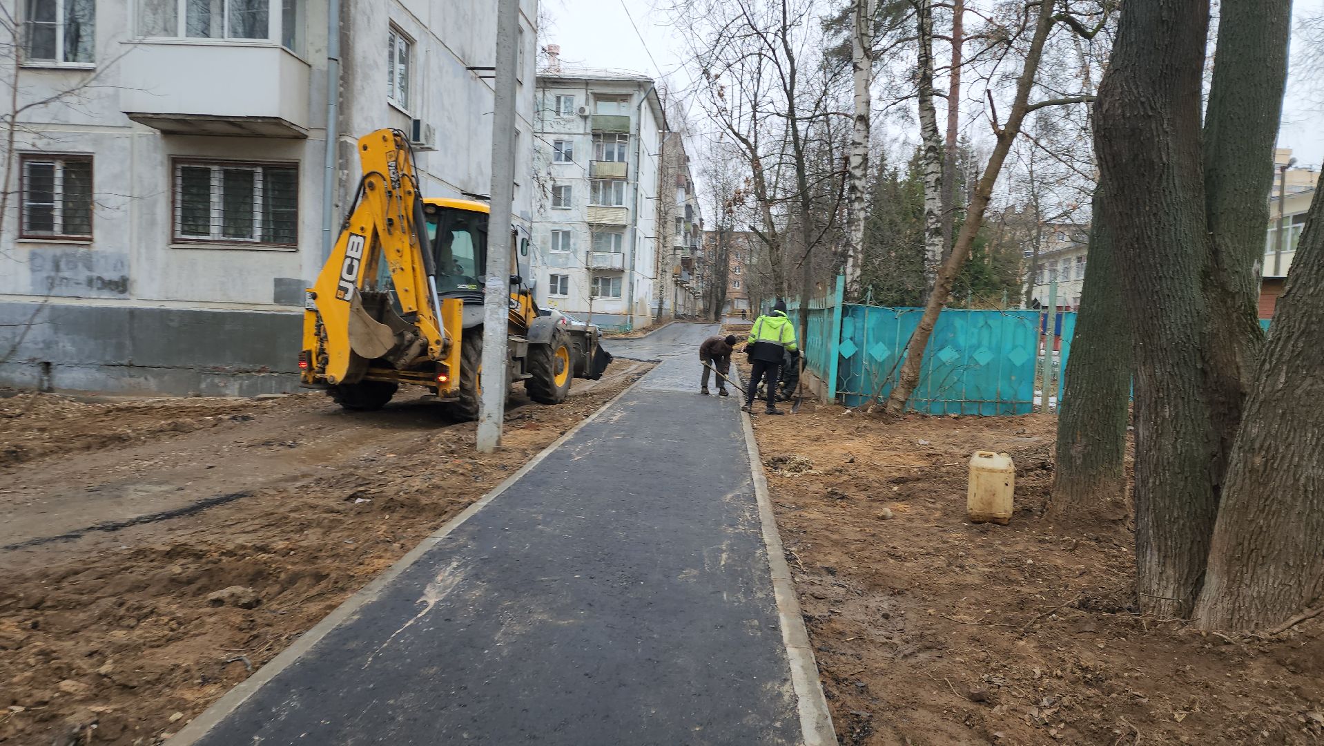 пушкино, тепловые сети, реконструкция теплосетей, укладка асфальта, комплексное благоустройство, вертикалки,