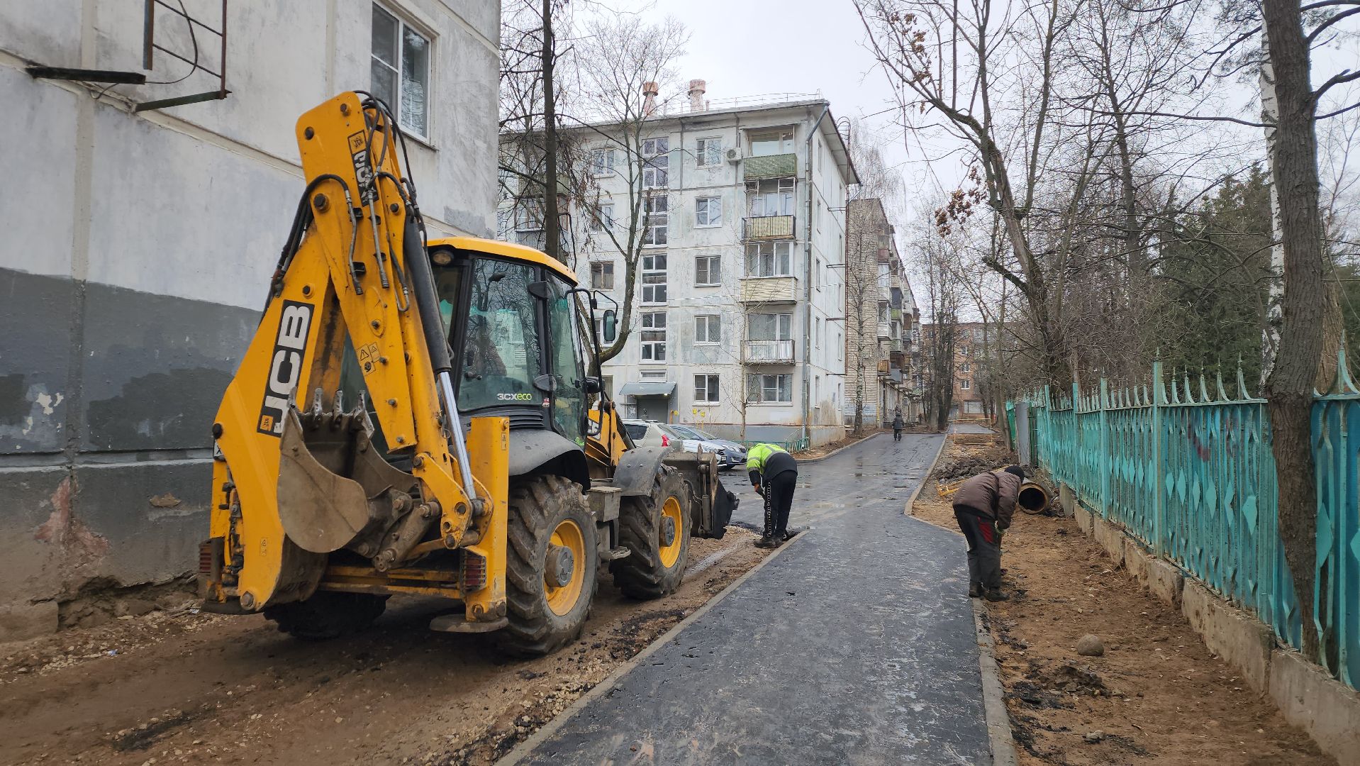 пушкино, тепловые сети, реконструкция теплосетей, укладка асфальта, комплексное благоустройство, вертикалки,