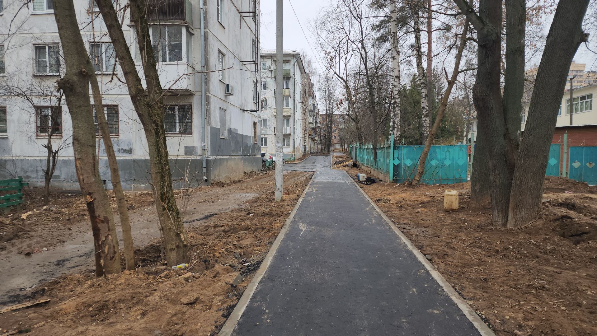 пушкино, тепловые сети, реконструкция теплосетей, укладка асфальта, комплексное благоустройство, вертикалки,