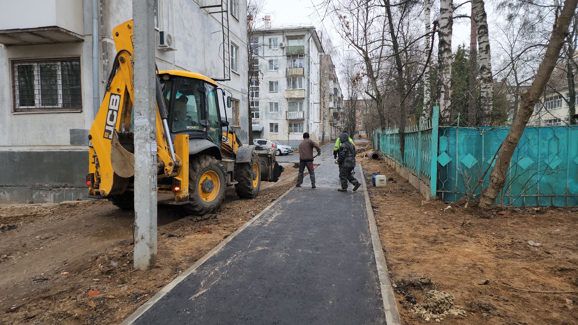 пушкино, тепловые сети, реконструкция теплосетей, укладка асфальта, комплексное благоустройство, вертикалки,