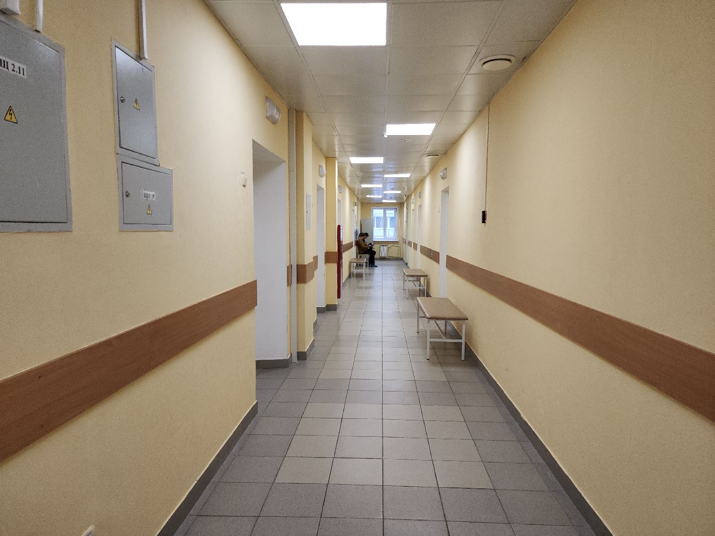 Подольск, Ремонт в поликлинике, ПОКБ, подольская областная клиническая больница, вертикалки,