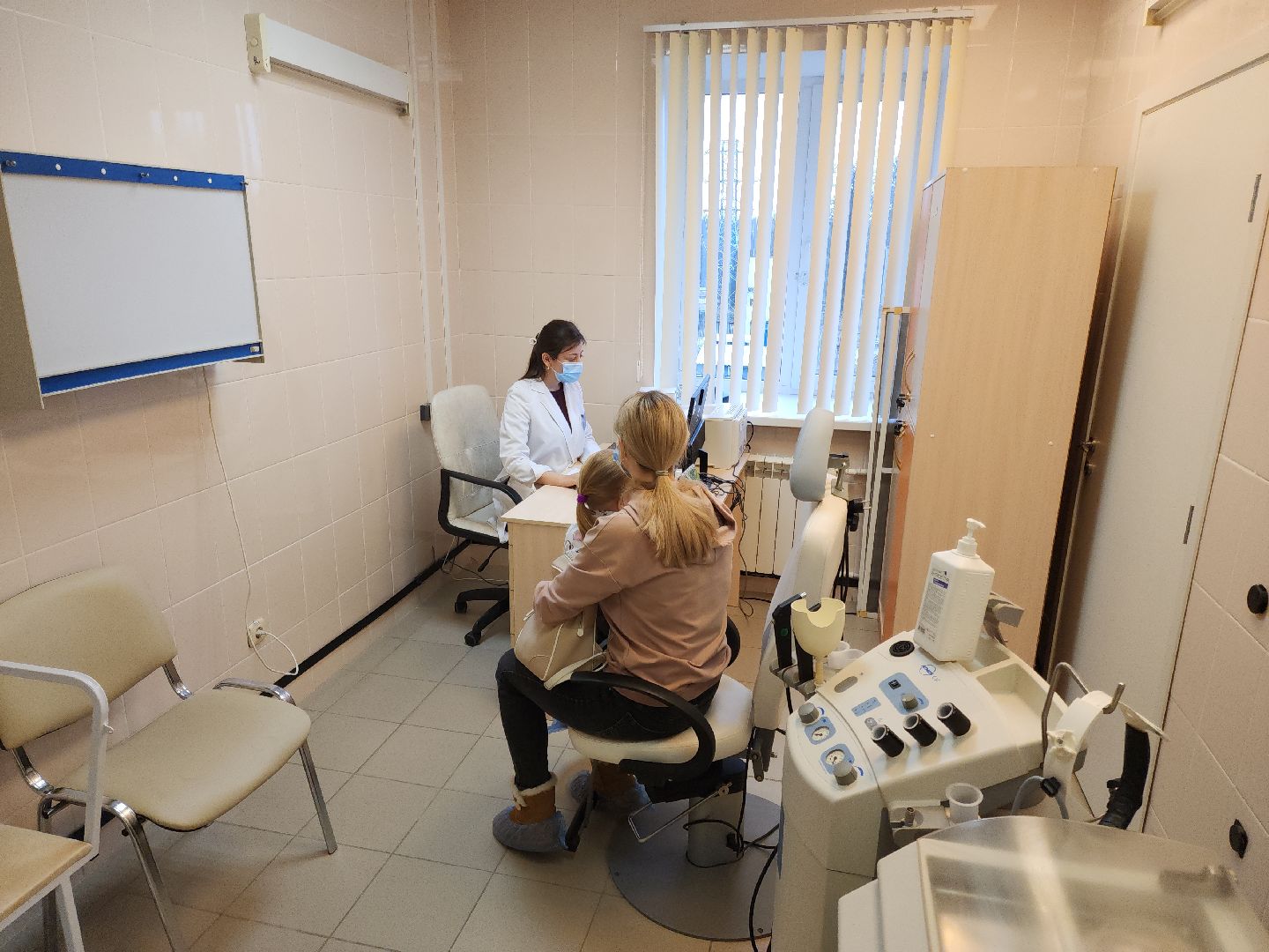 Подольск, Ремонт в поликлинике, ПОКБ, подольская областная клиническая больница, вертикалки,