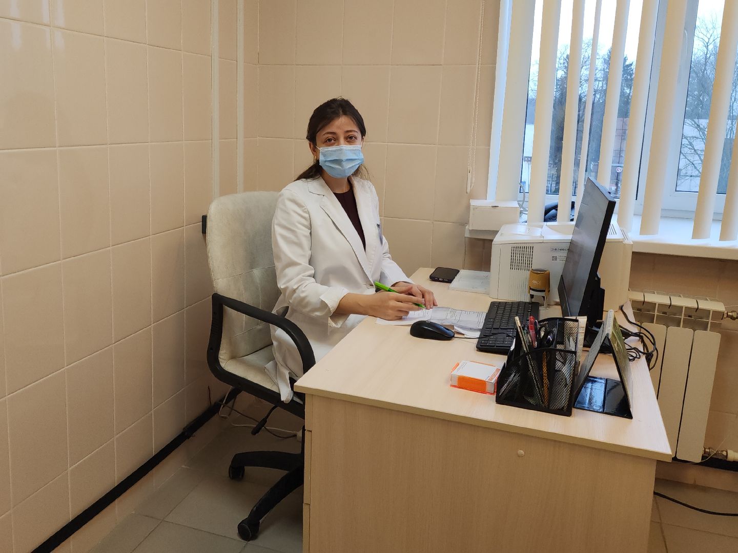 Подольск, Ремонт в поликлинике, ПОКБ, подольская областная клиническая больница, вертикалки,