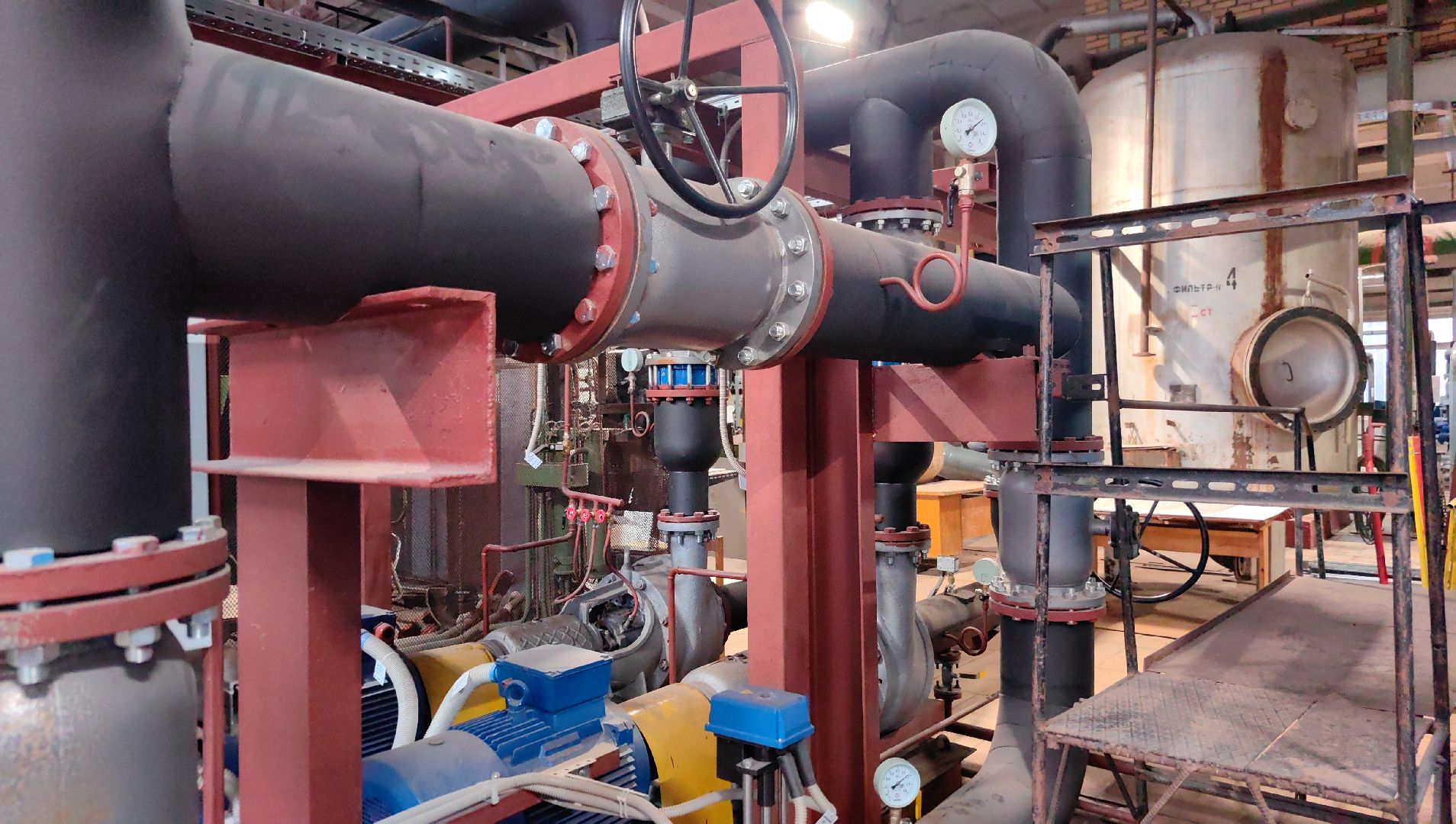 котельная, тепло, вода, ремонт, оборудование, вертикалки,