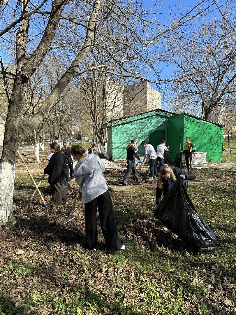 Подмосковье, Ивантеевка, образование, субботник