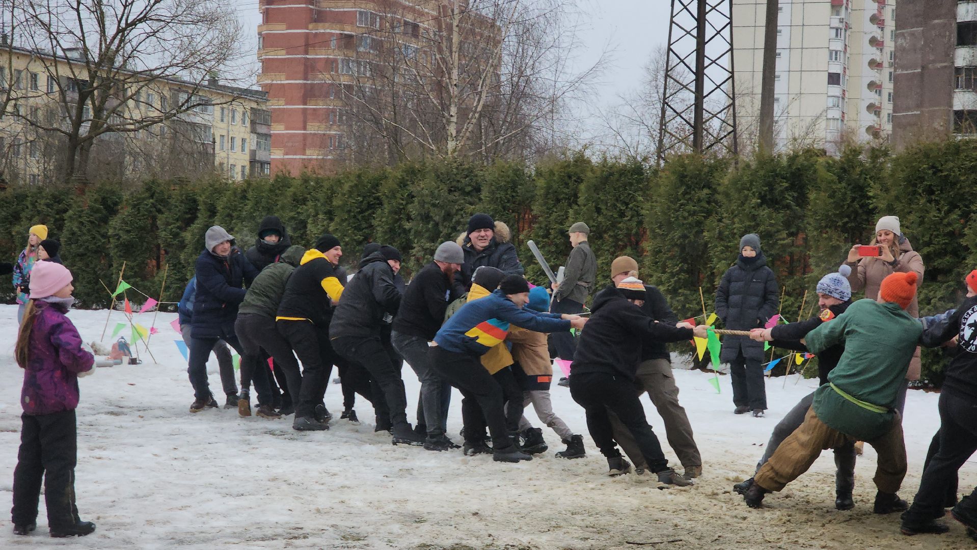 русский двор,русская община, Лобня,