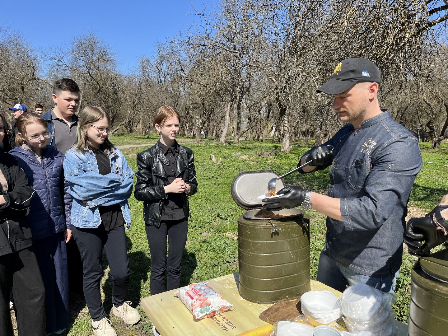 Наро-Фоминск. субботник, яблоневый сад, Наро-Фоминский городской округ