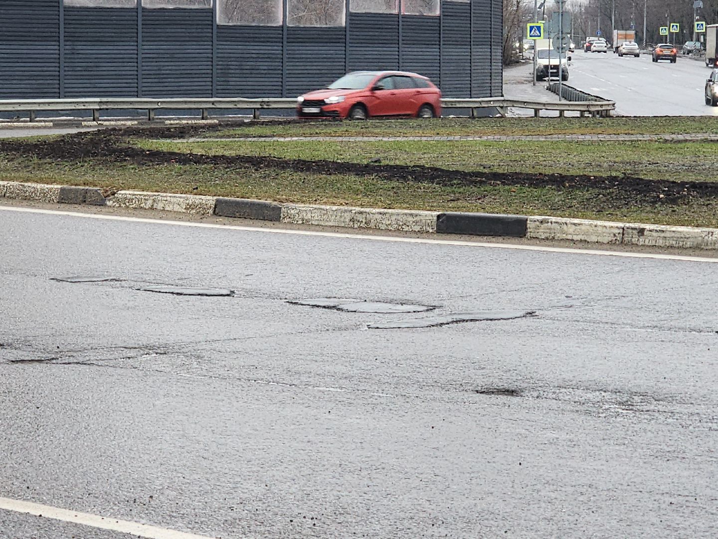 вертикалки, пушкино, ремонт дороги,