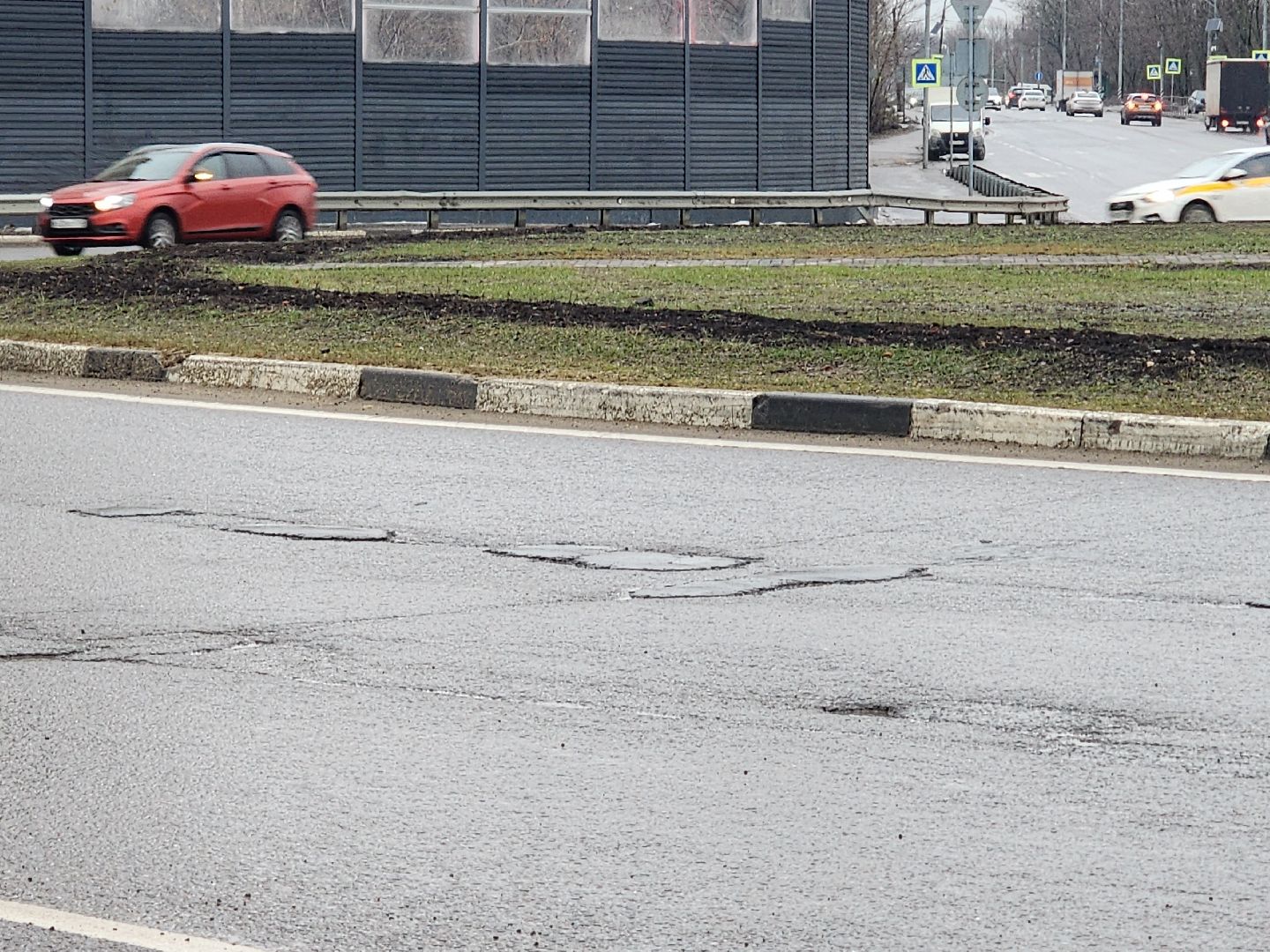 вертикалки, пушкино, ремонт дороги,