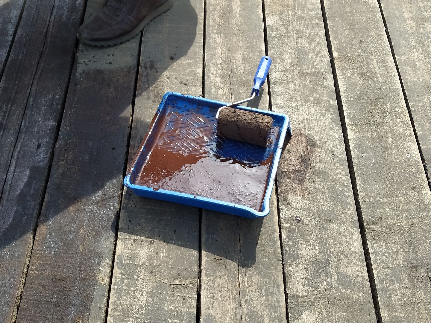 Парк, благоустройство, веранда, покраска