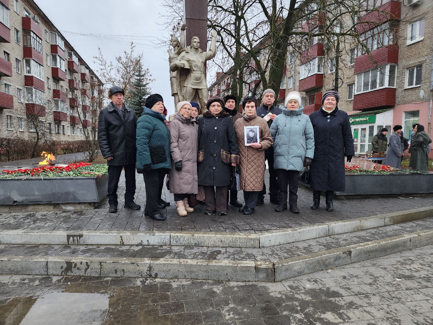 блокада ленинграда, митинг памяти, шатура,