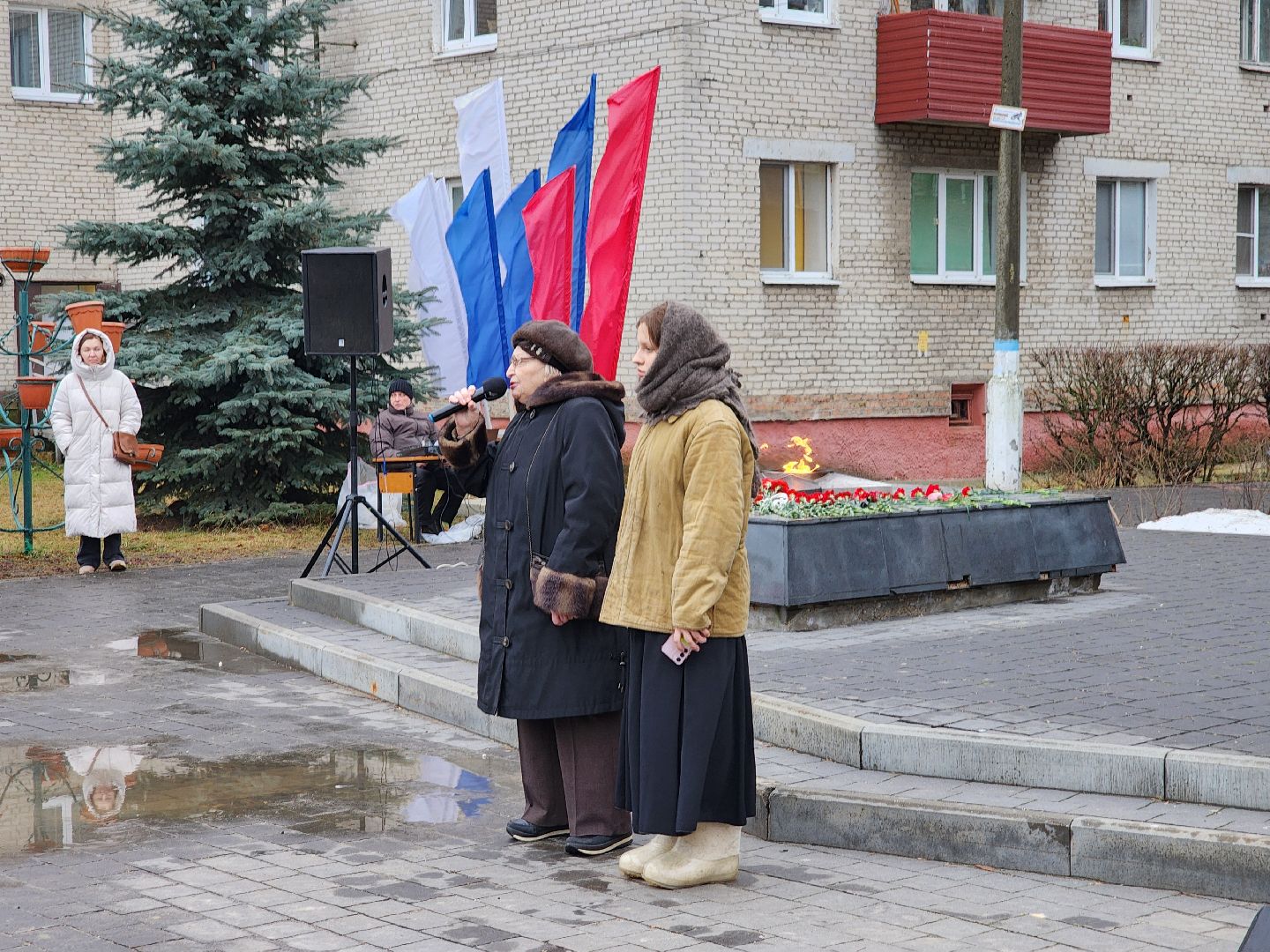 блокада ленинграда, митинг памяти, шатура,